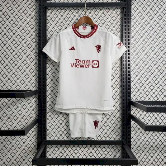 Terceiro uniforme infantil do Manchester United 2023/24
