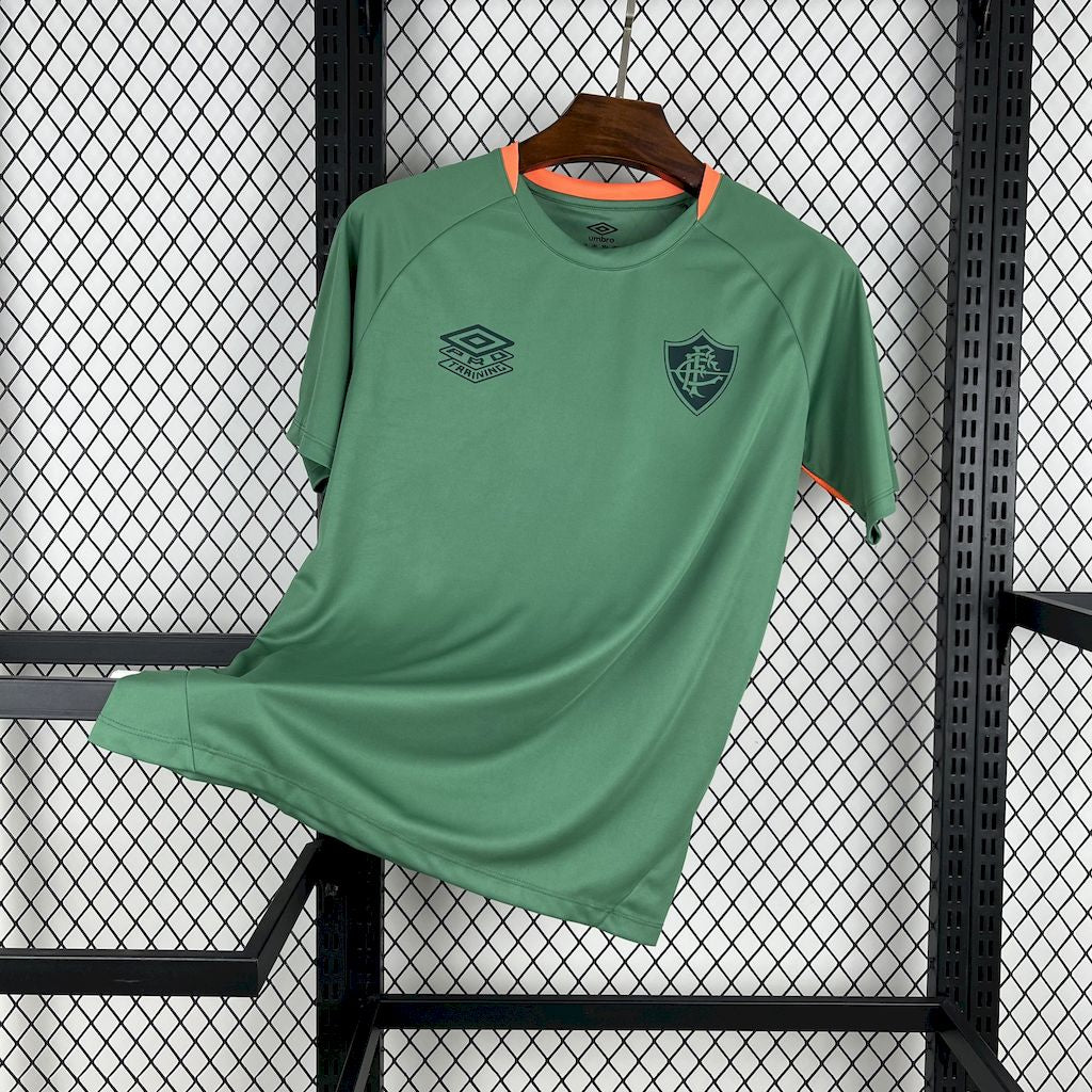 Camisa Verde Pré-Jogo do Fluminense 2025/26