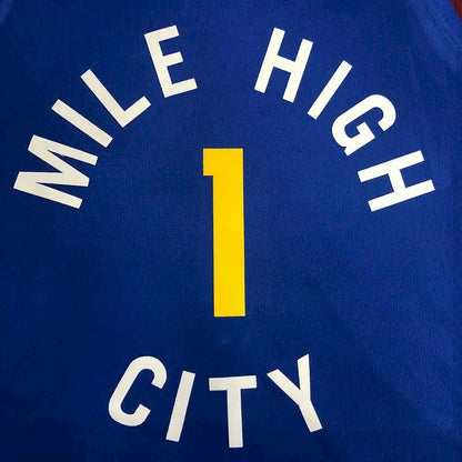 Camisa Michael Porter Jr. Masculina Azul Versão Jogador - Edição City