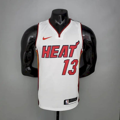 Camisa Bam Adebayo Branca Masculina 2020-21 Swingman Versão Jogador – Edição Associação