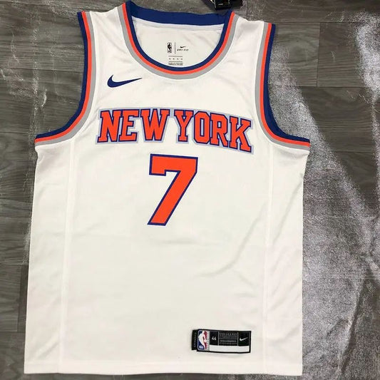 Men’s Carmelo Anthony White 2020-21 Swingman Player Version Jersey – Association Edition