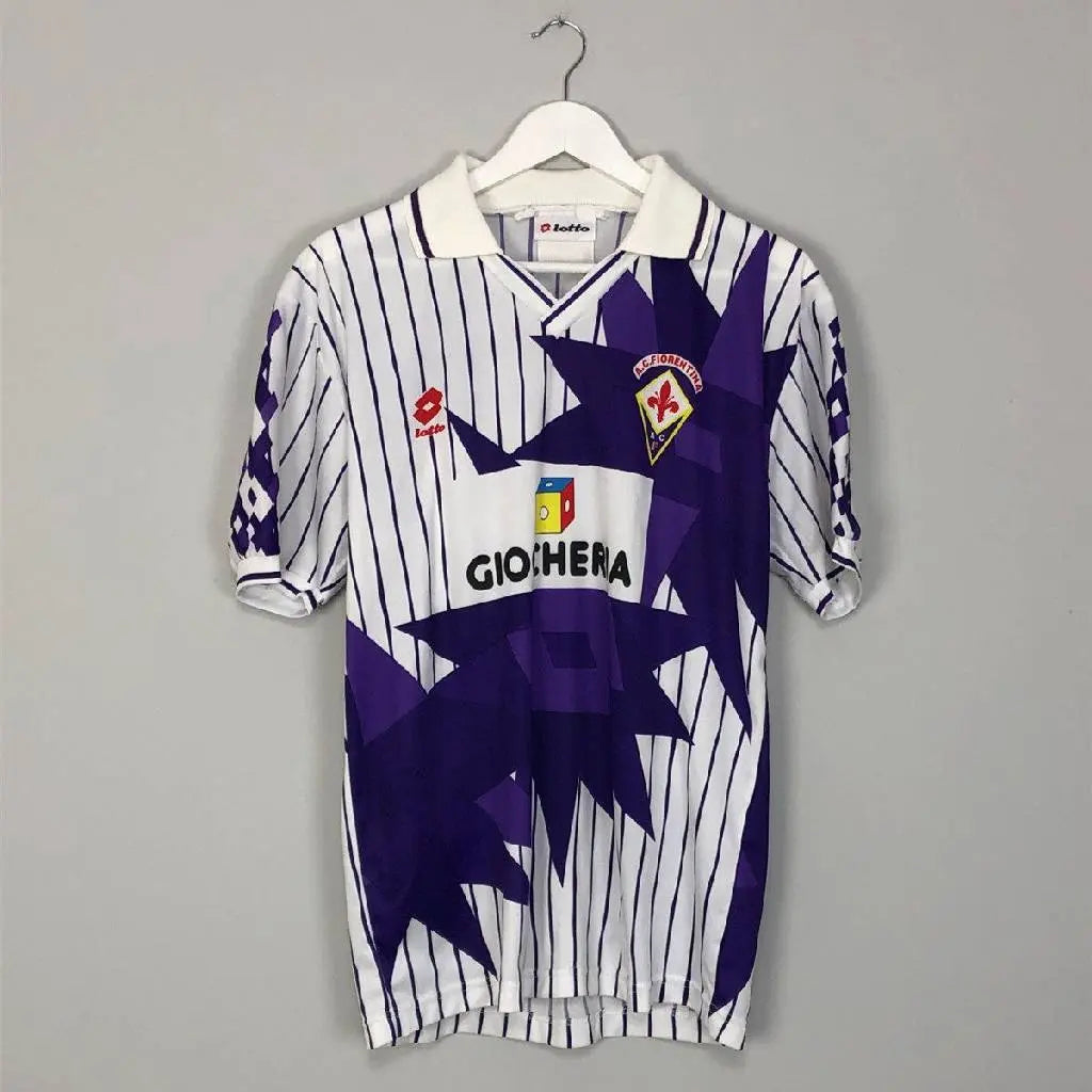 Camisa retrô reserva da Fiorentina 1991-92