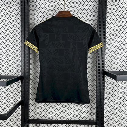 Camisa México 2025/26 Ouro-Preta Feminina