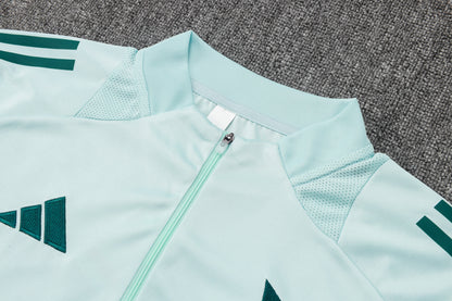 Camisola e Calça Cruzeiro 2024/25 Meio Zíper Adulto 815