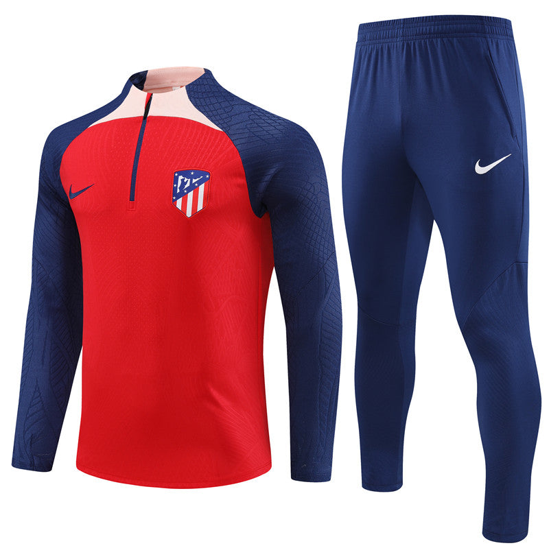 Suéter e calça adulto com zíper médio do Atlético de Madrid 2023/24 14001