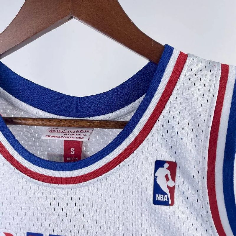 Camisa masculina Tracy McGrady All Star branca retrô de 2003
