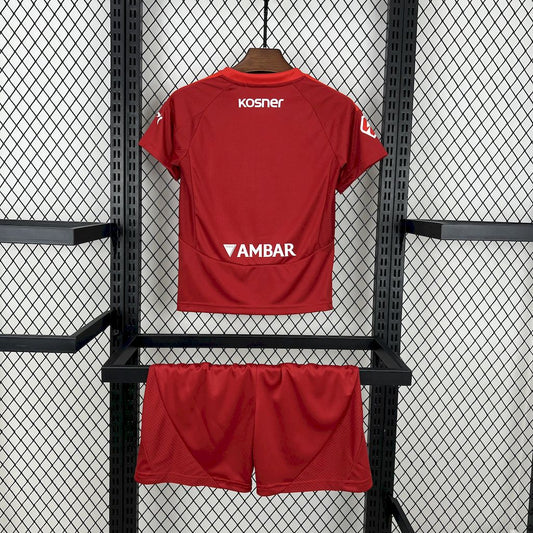 Kit reserva infantil do Real Zaragoza 2024/25