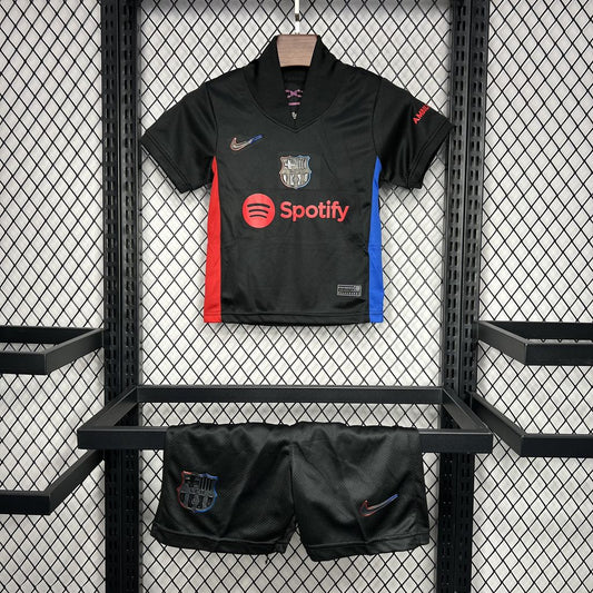 Kit reserva infantil do Barcelona 2024/25