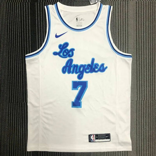Camisa Carmelo Anthony Royal Retro Classics 2020-21 Swingman Player Version Masculina – Edição Clássica