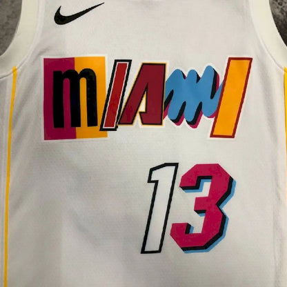 Camisa Bam Adebayo Branca Masculina – Edição Cidade