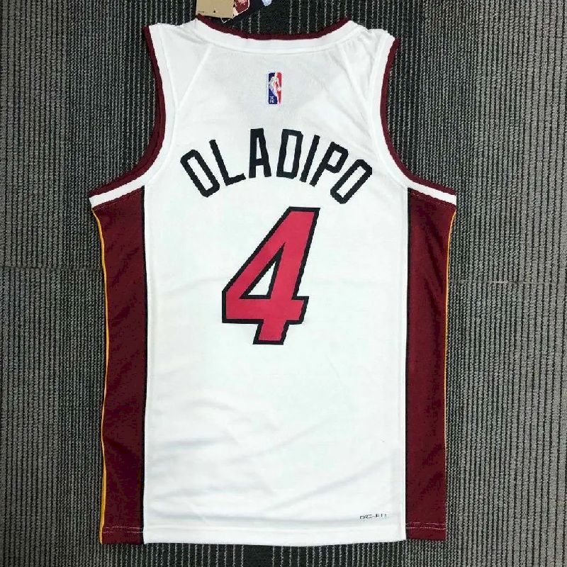Camisa masculina Victor Oladipo branca – Edição de 75º aniversário
