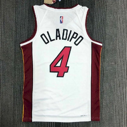 Camisa masculina Victor Oladipo branca – Edição de 75º aniversário