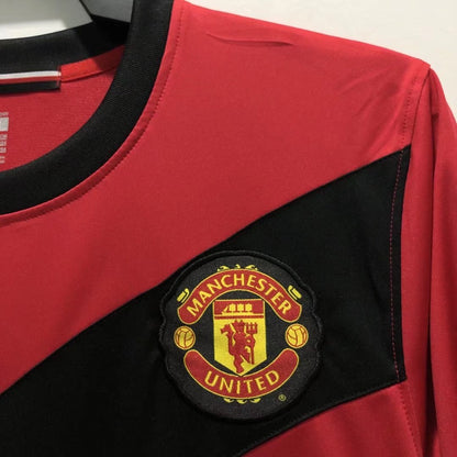 Camisa retrô de mangas compridas do Manchester United 2009/10 Home