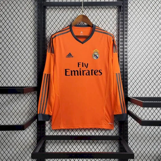 Camisa Retro Manga Longa Real Madrid 2013/14 Third