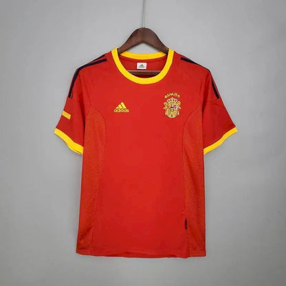Camisa retrô da Espanha 2002
