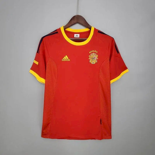 Camisa retrô da Espanha 2002
