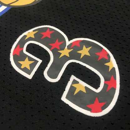 Camisa preta masculina Allen Iverson Player – Edição retrô