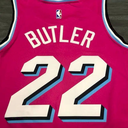 Jimmy Butler Men’s Pink Player Version Jersey – Retro Classic Edition