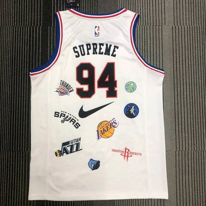 Camisa Swingman Player Masculina Co-branded Branca - Edição Limitada