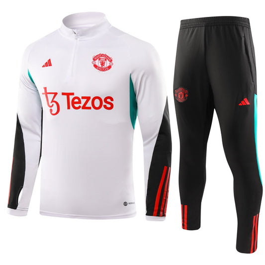 Suéter e calça adulto Manchester United 2023/24 com zíper 902