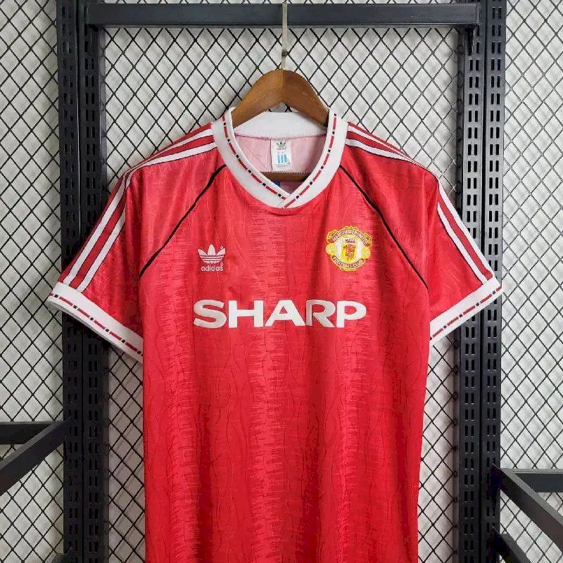 Camisa retrô do Manchester United 1990/92