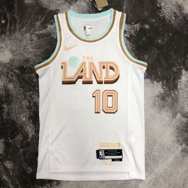 Camisa Darius Garland Branca Masculina – Edição Cidade