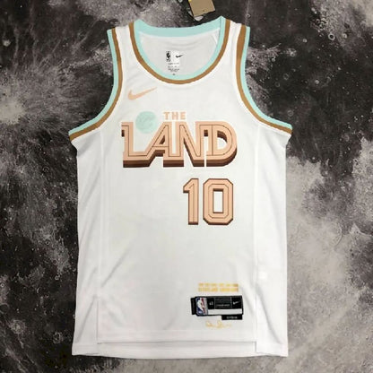 Camisa Darius Garland Branca Masculina – Edição Cidade