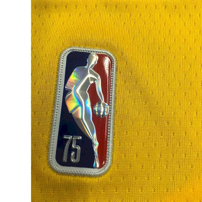 Camisa amarela masculina Carmelo Anthony Team – Edição de 75º aniversário