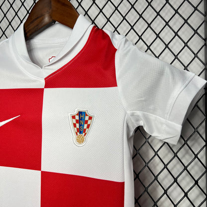 Kids Croatia 2024/25 Home Kit