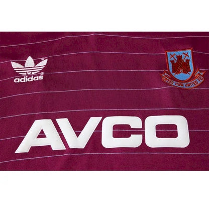 Camisa retrô do West Ham United de 1986