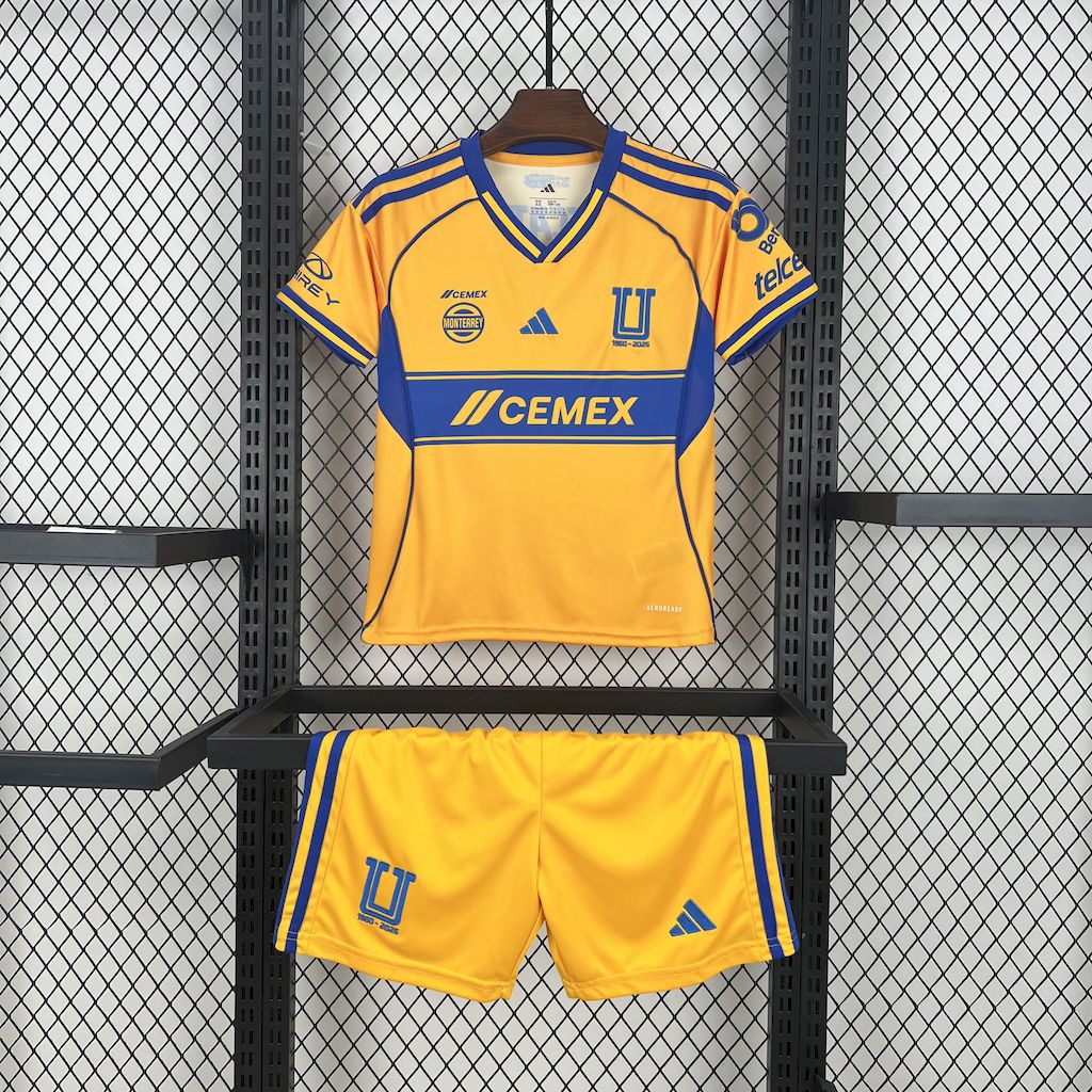 Tigres 2025/26 Home Kids Kit