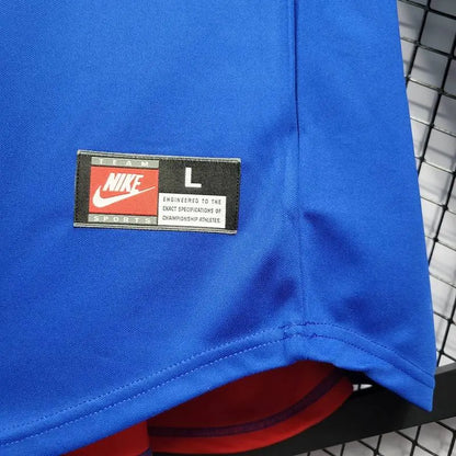 Camisa retrô de mangas compridas do Barcelona 1899/1999, edição 100º aniversário