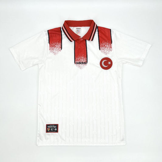 Camisa retrô reserva da Turquia de 1996