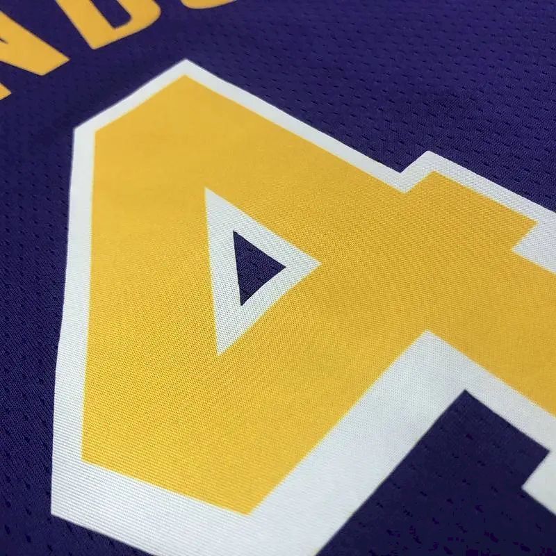 Camisa masculina Rajon Rondo 2020-21 roxa Swingman versão jogador – Edição Statement