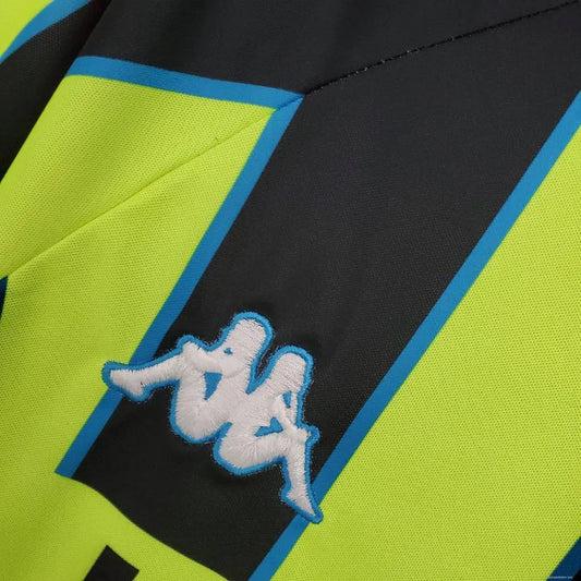 Camisa retrô reserva do Manchester City 1998-99