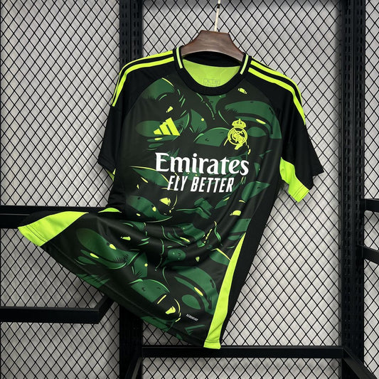 Camisa Real Madrid Edição Especial Verde e Preta 2024/25