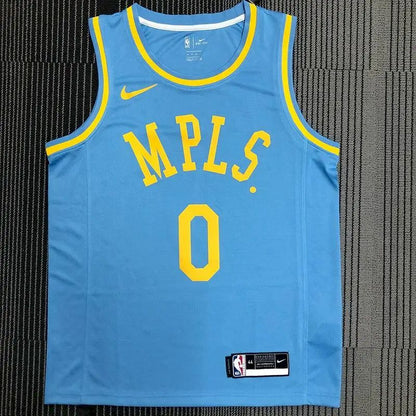 Camisa masculina Kyle Kuzma Swingman azul – MPLS Classical Edition