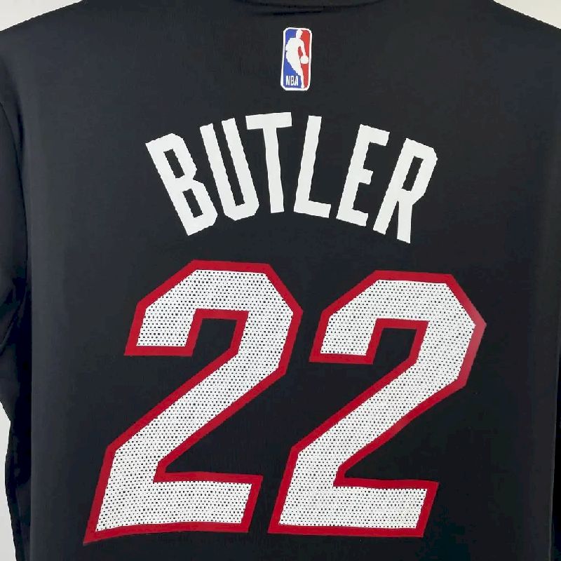 Camiseta preta masculina Jimmy Butler Team
