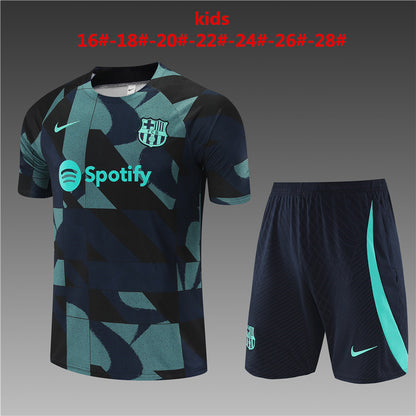 Camisa e short infantil Barcelona 2023/24 14001