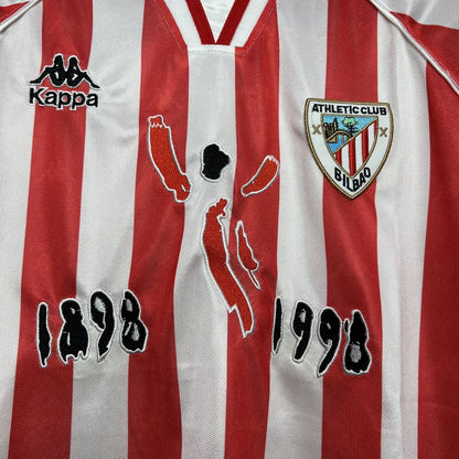 Camisa retrô do Athletic Bilbao 1997/98