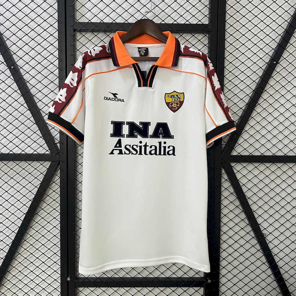 Camisa retrô reserva AS Roma 1998/99