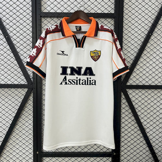 Camisa retrô reserva AS Roma 1998/99