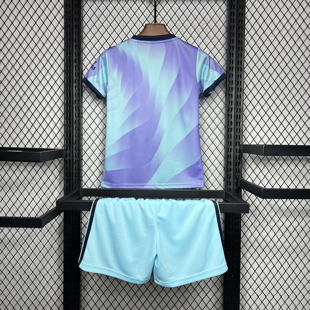 Terceiro uniforme infantil do Arsenal 2024/25
