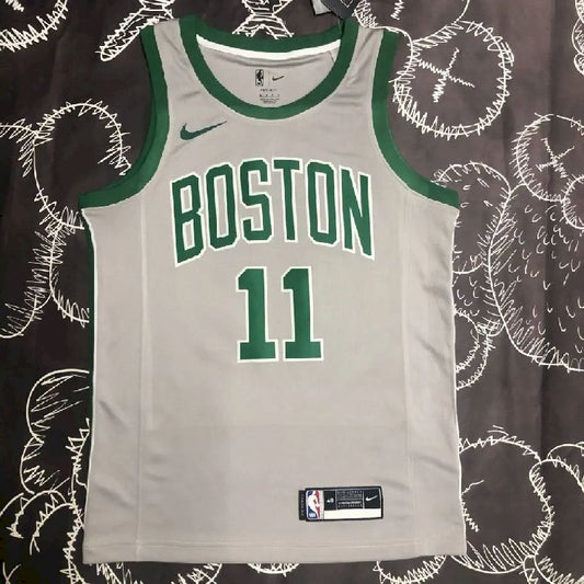 Camisa cinza masculina do time Kyrie Irving