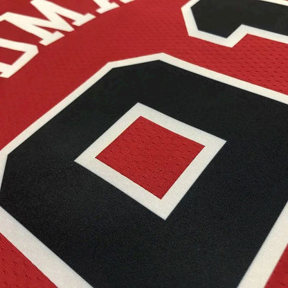 Camisa vermelha masculina Dennis Rodman Team – Edição de 75º aniversário
