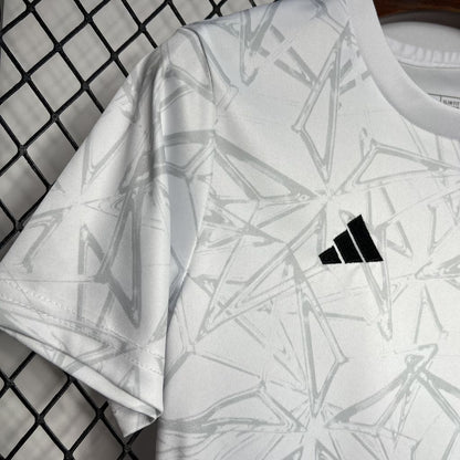 Real Madrid 2024/25 Pre Match Training Kids Kit