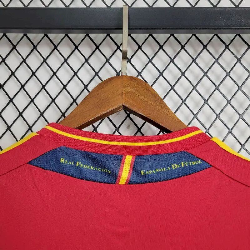 Camisa retrô da Espanha 2012