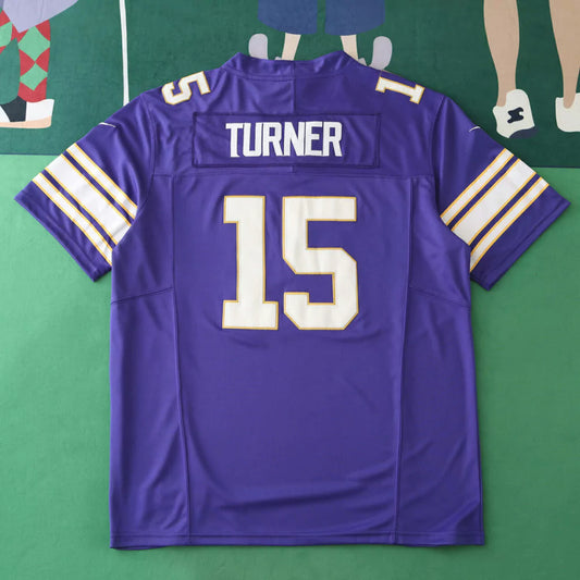 Jersey NFL Minnesota Vikings Dallas Turner 15