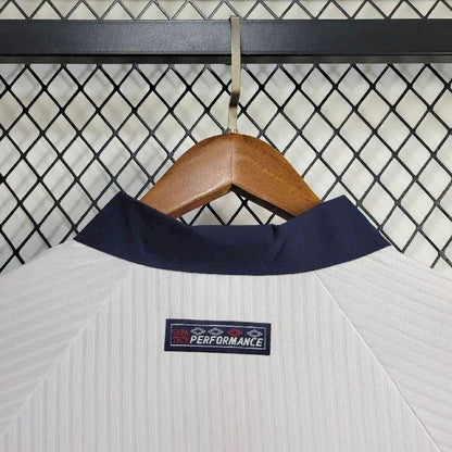 Camisa longa retrô da Inglaterra 1998 Home