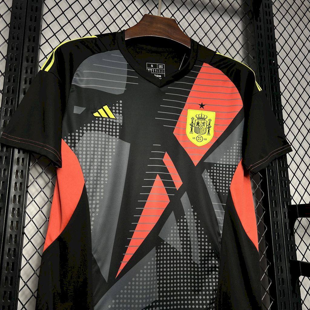 Camisa de goleiro da Espanha para a Eurocopa 2024/25